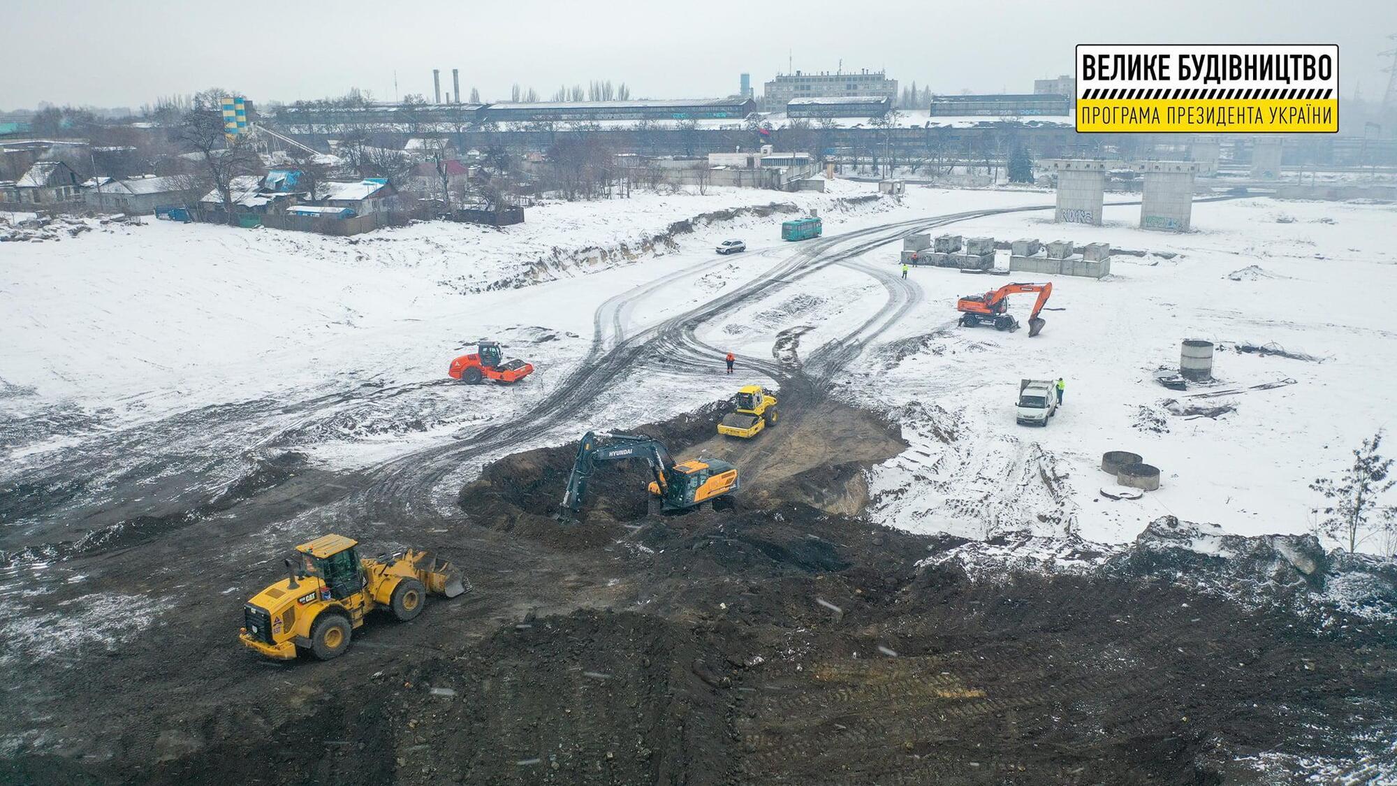 Роботи на одній із ділянок проєкту