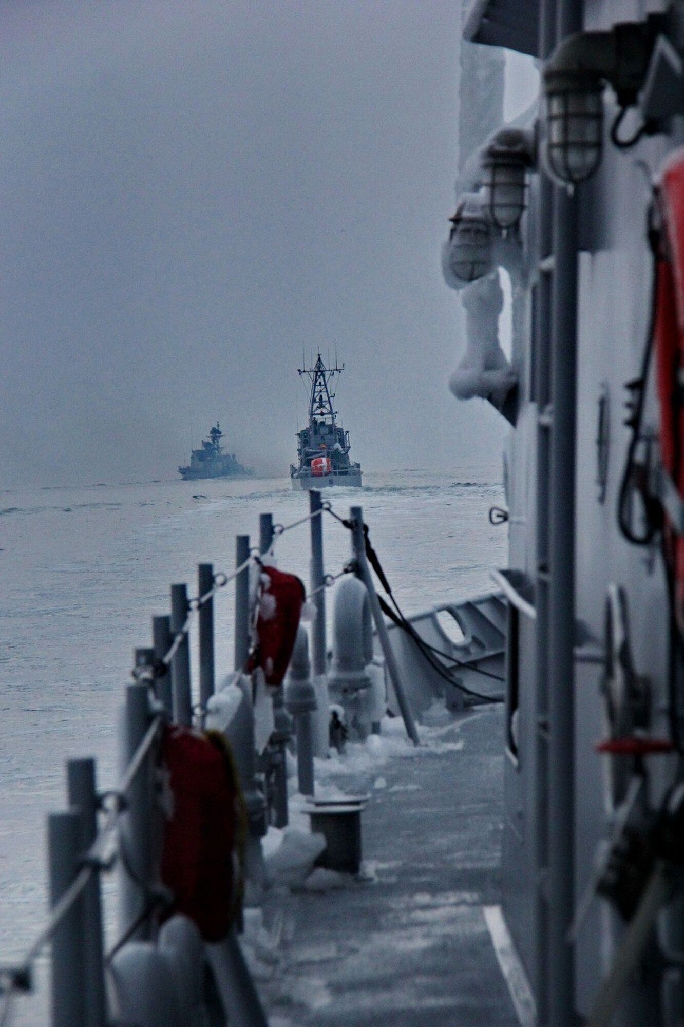 ВМС провели учения в Черном море