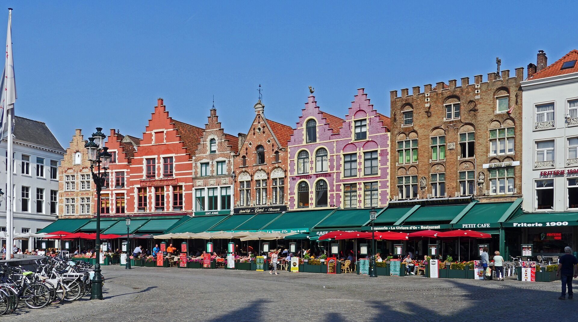 Вибір ресторанів в Бельгії великий.