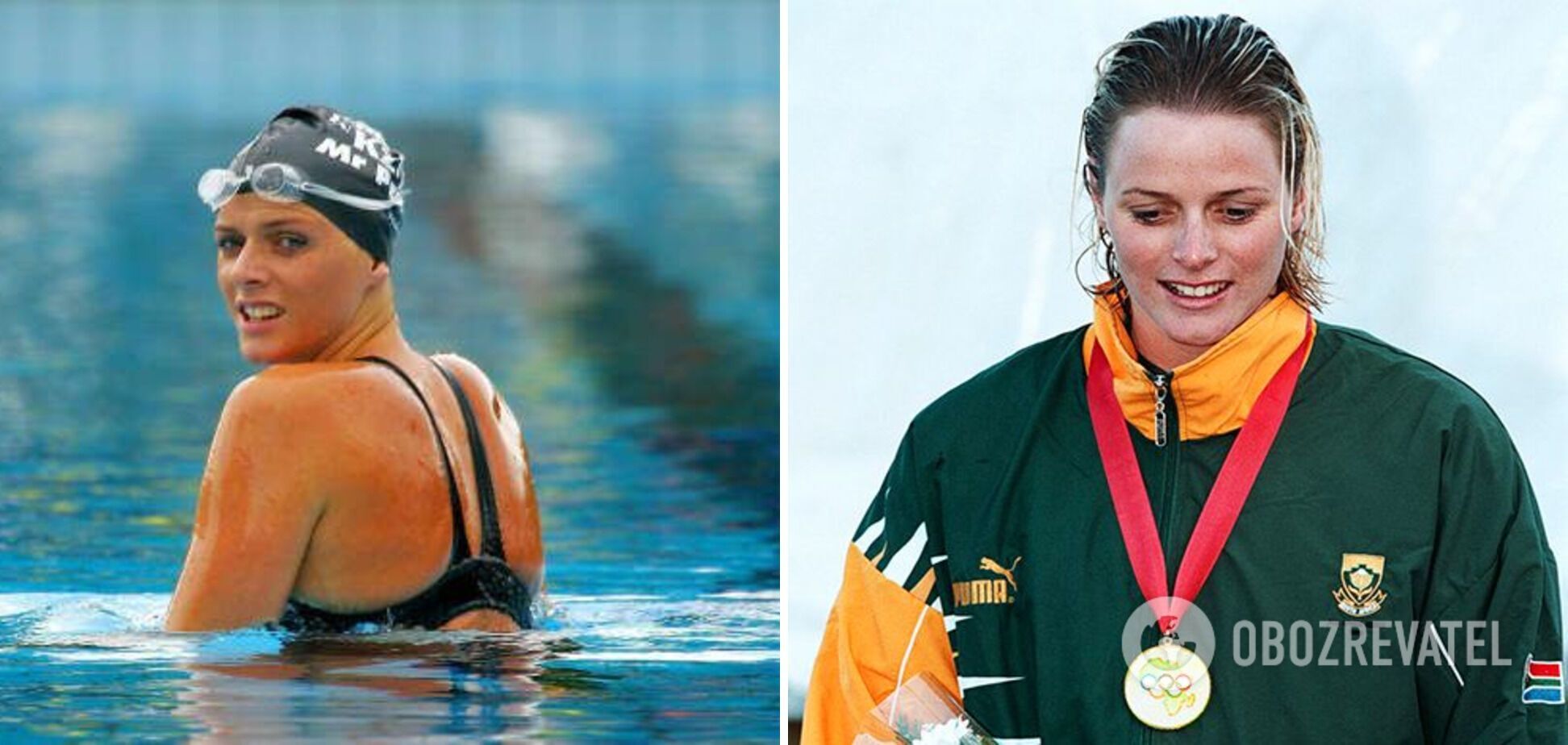 Дружина принца Монако є професійною плавчинею