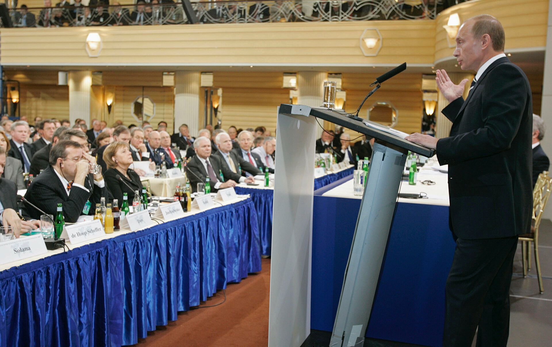 Владимир Путин на Мюнхенской конференции