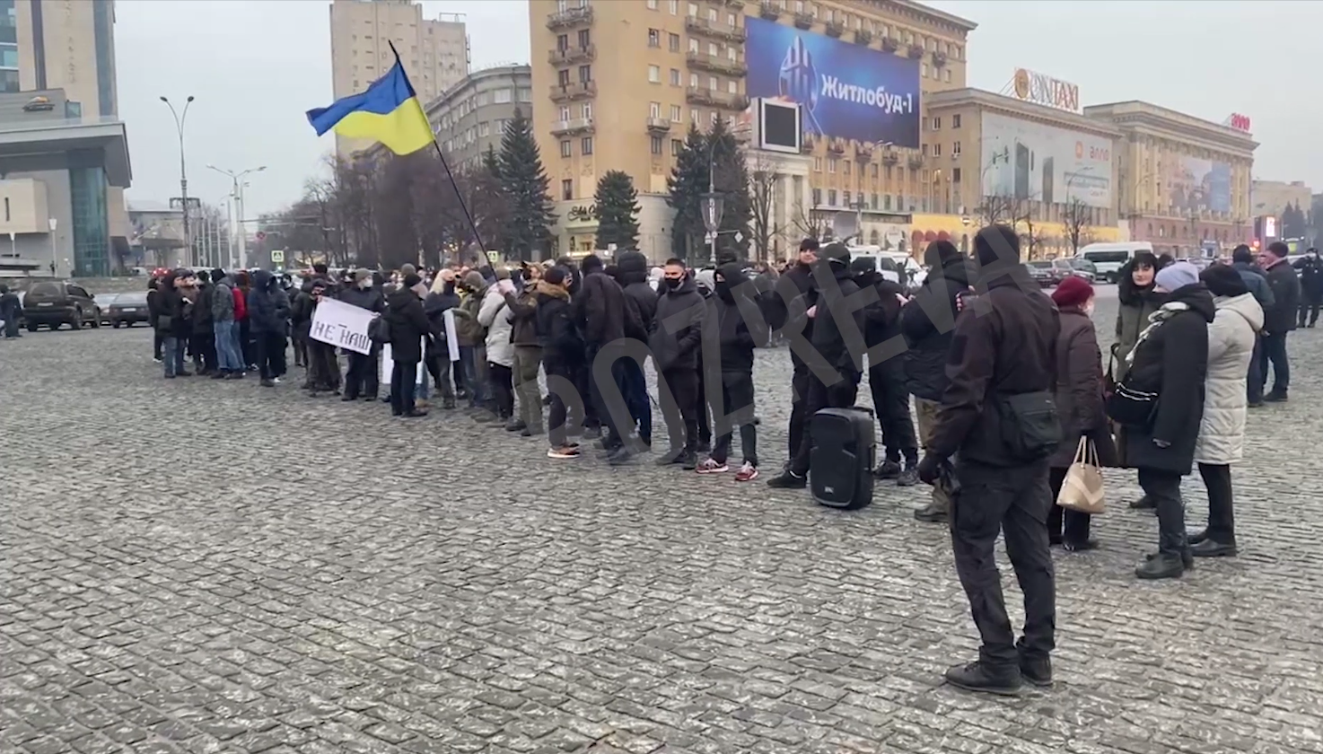 Мітинг противників Мураєва.