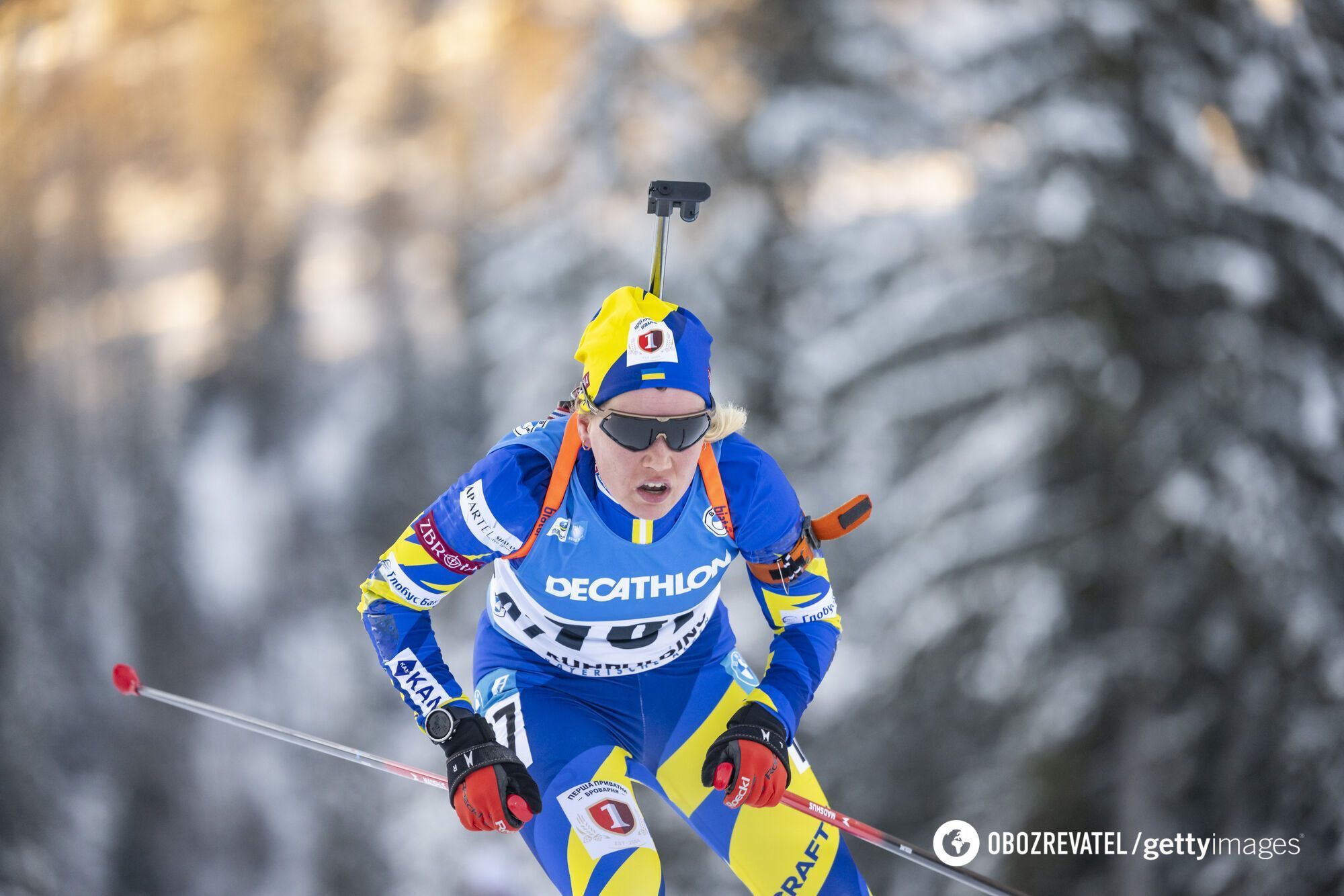 Анастасія Меркушина на Олімпіаді-2022.