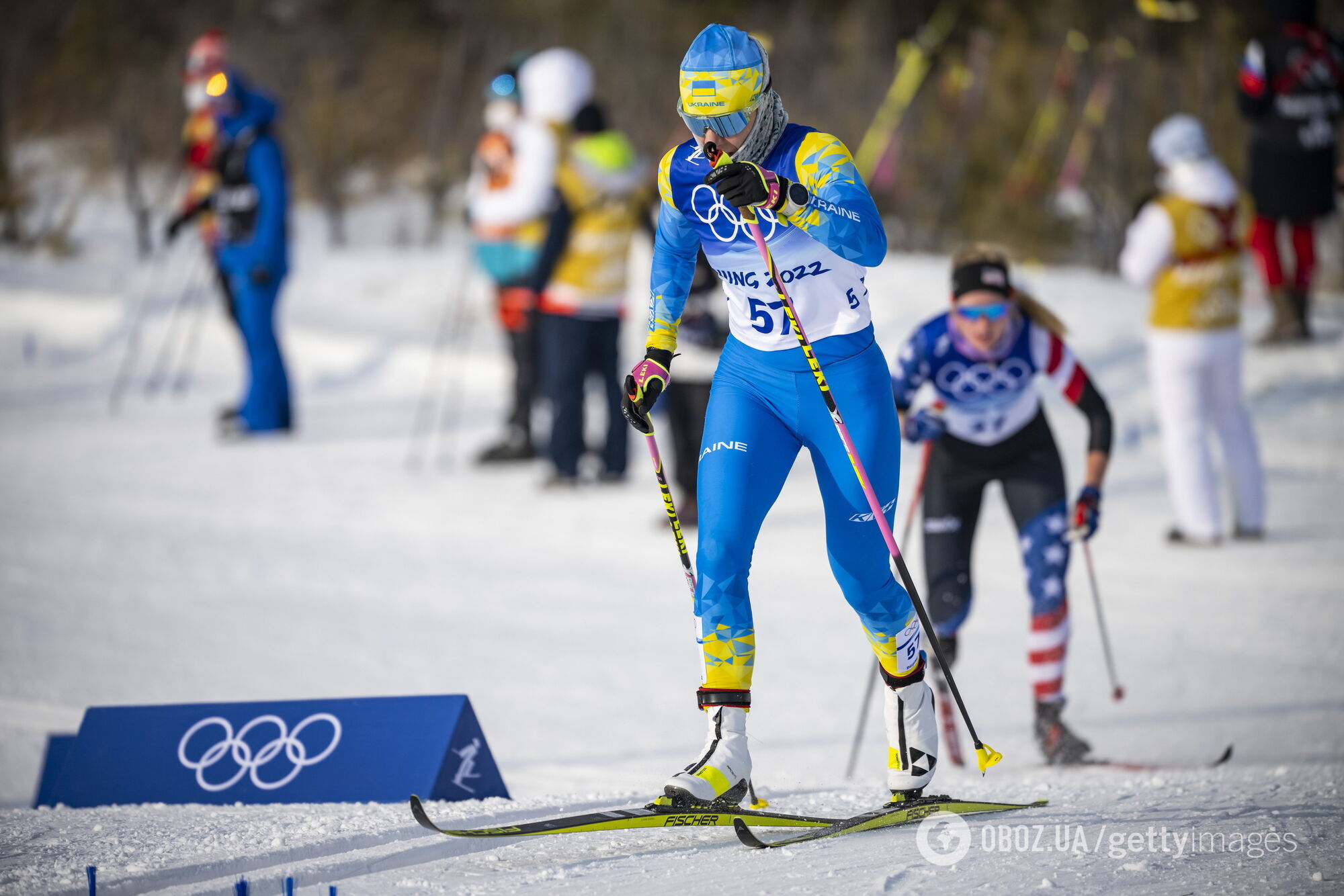 Сборную Украины сняли с эстафеты Олимпиады-2022, не позволив финишировать в лыжных гонках