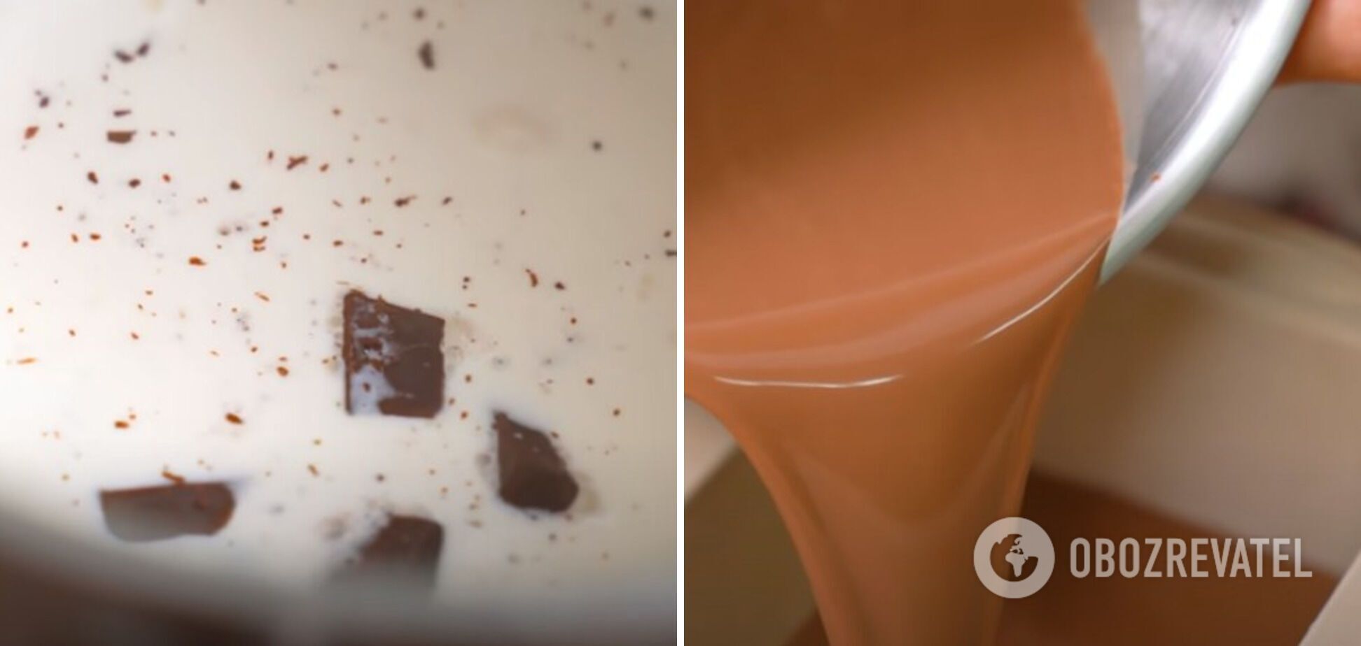 Рецепт шоколадної пана-коти без випічки