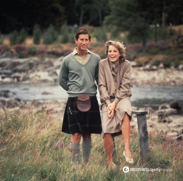 Принцесса Диана и принц Чарльз были одного роста.