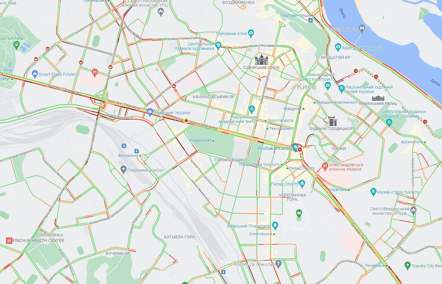 Центр столицы.