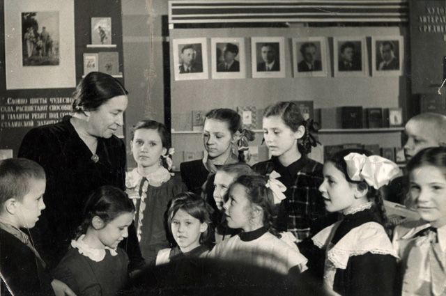 Агнія Барто багато спілкувалася з дітьми