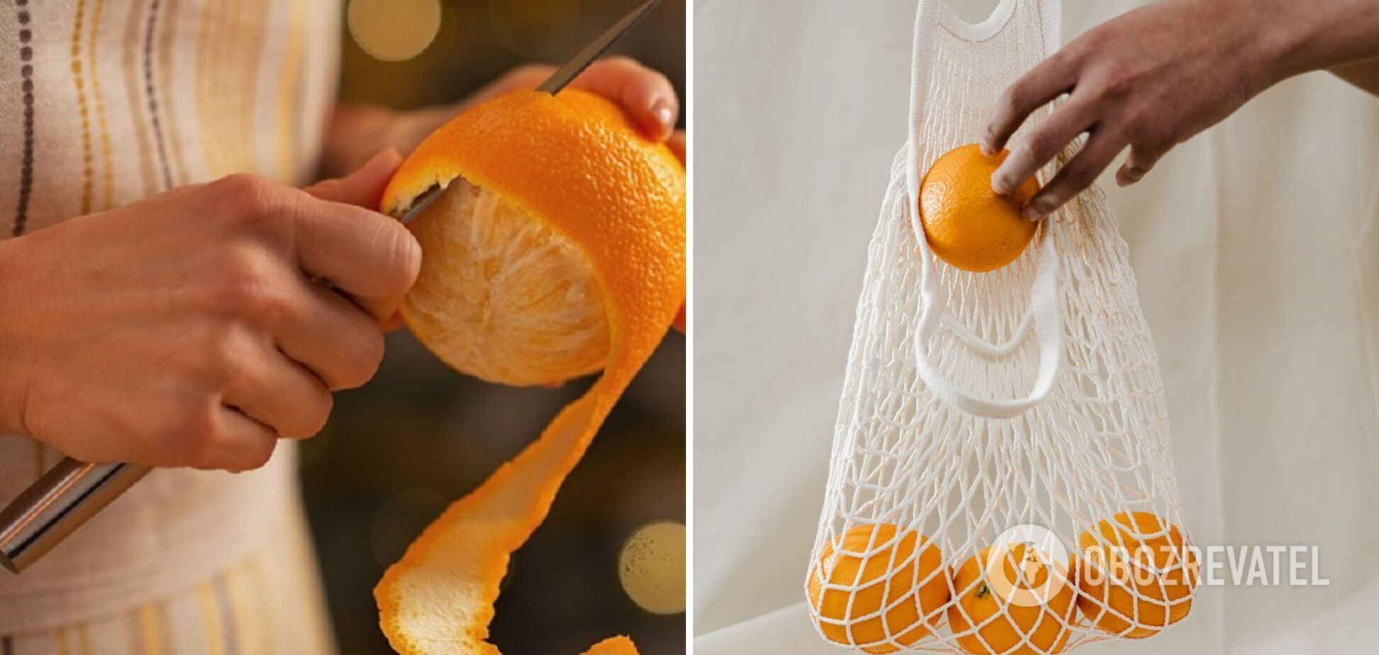 Спелые апельсины