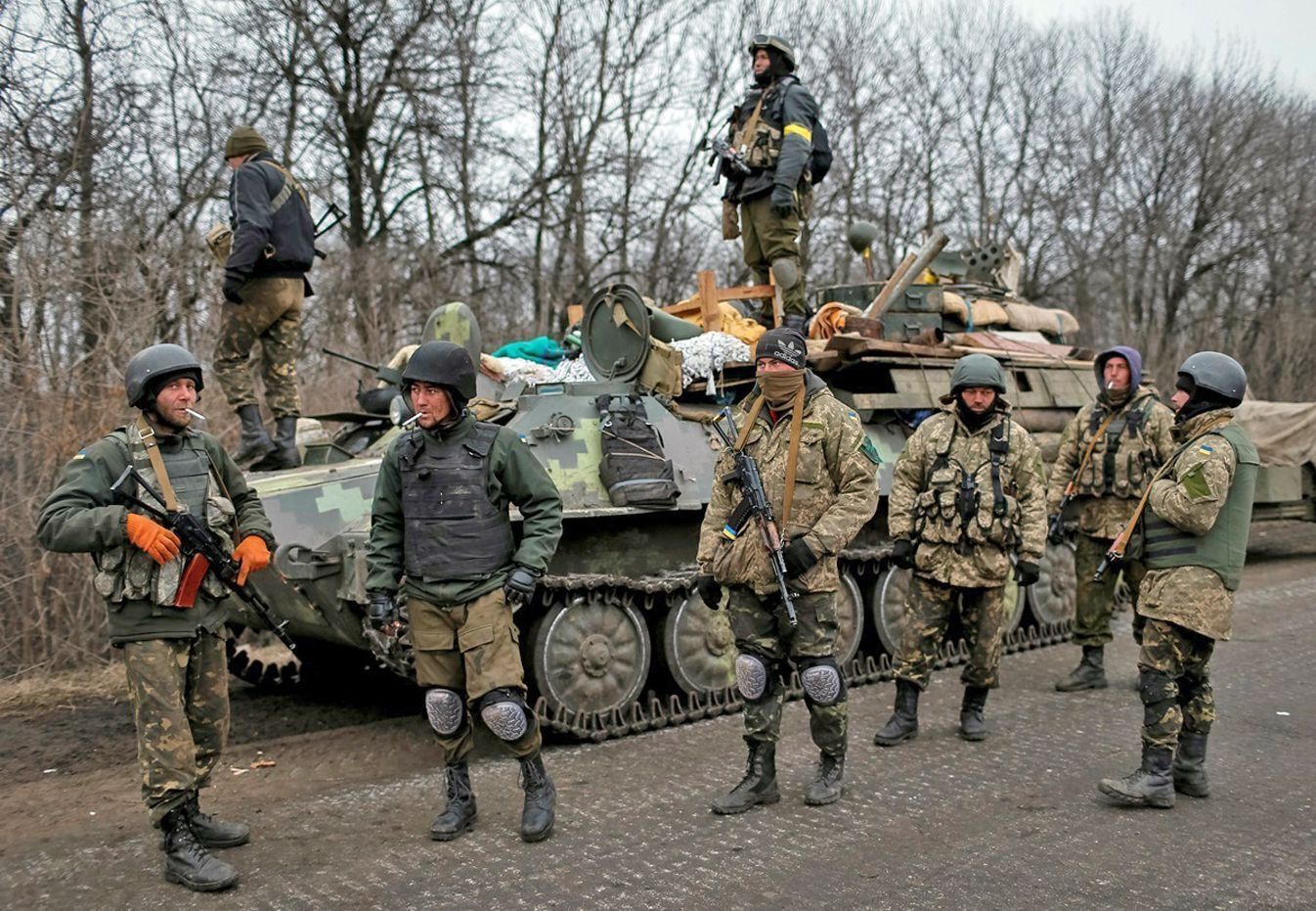 18 февраля 2015 года военные ВСУ покинули Дебальцево