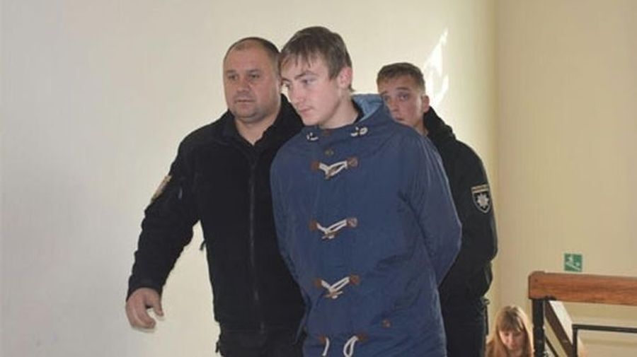 Кирилл Оленич после задержания в ноябре 2019 года.