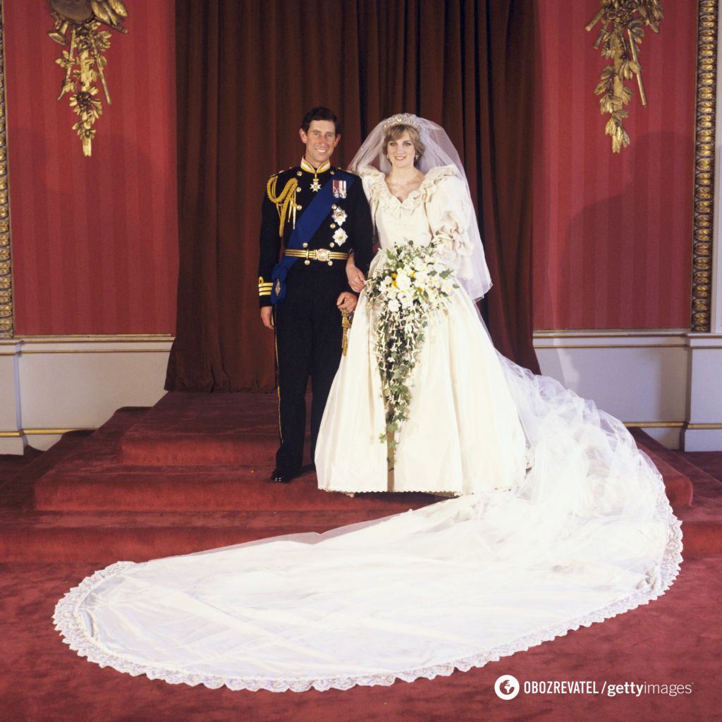 Діана Спенсер та принц Чарльз узаконили стосунки в 1981 році.