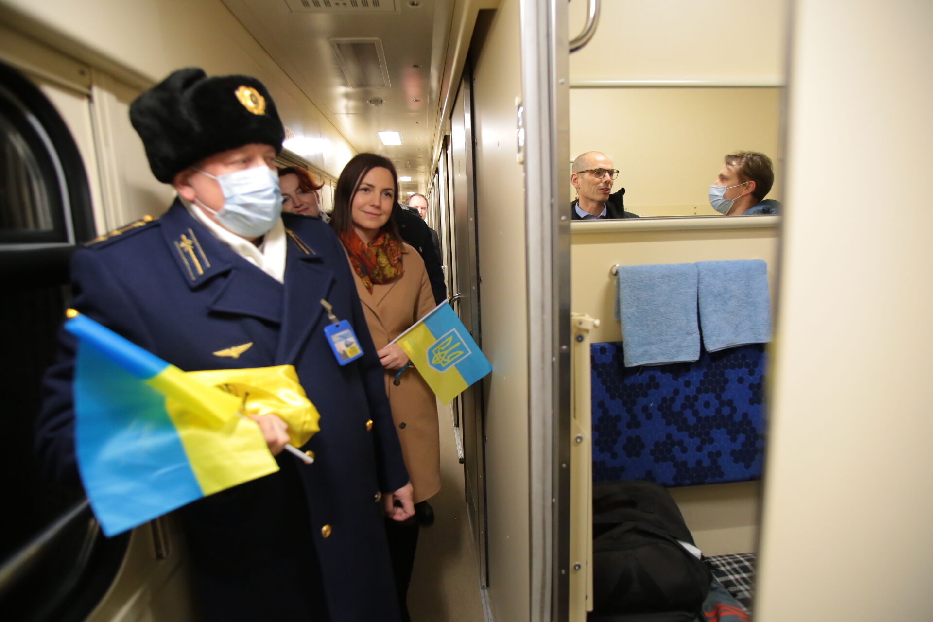 В Украине запустили поезд единения.