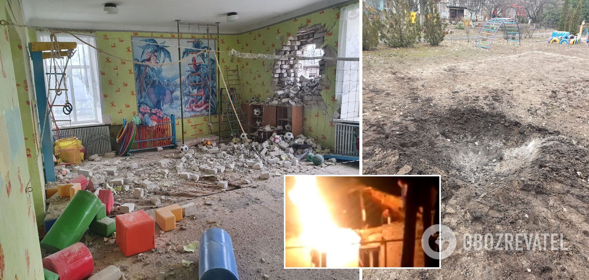 Наслідки обстрілів з боку ЗФ Росії на Донбасі