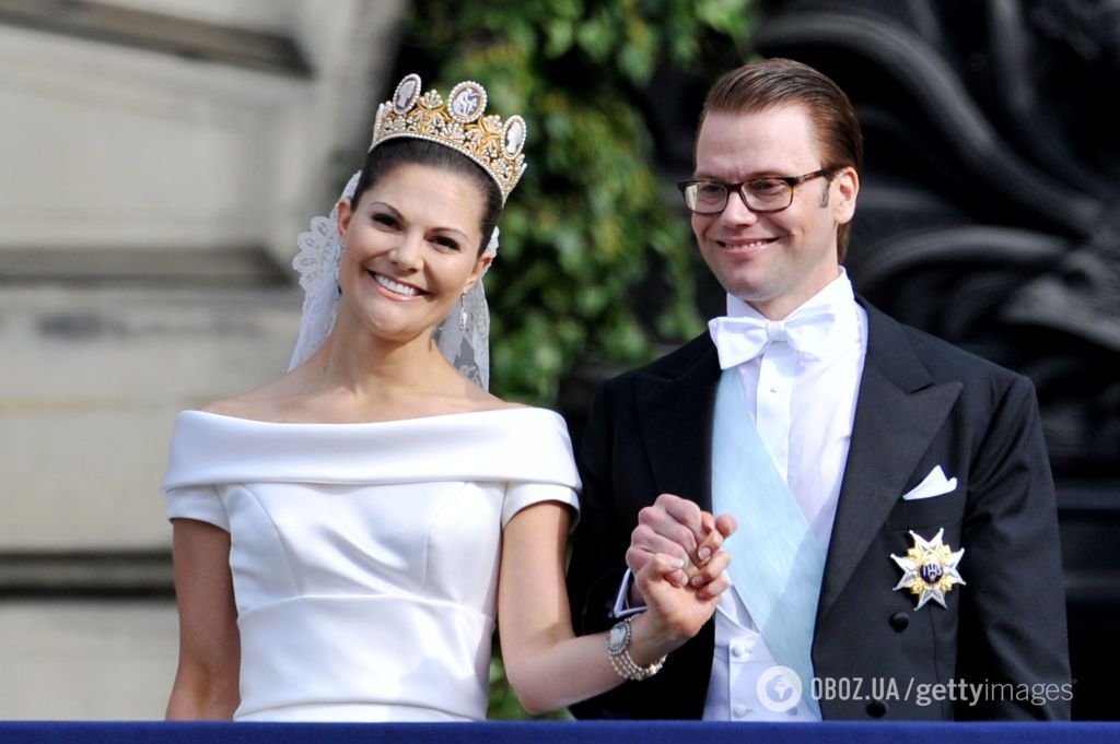 Кронпринцесса Виктория и Даниэль Вестлинг справили свадьбу в 2010 году.