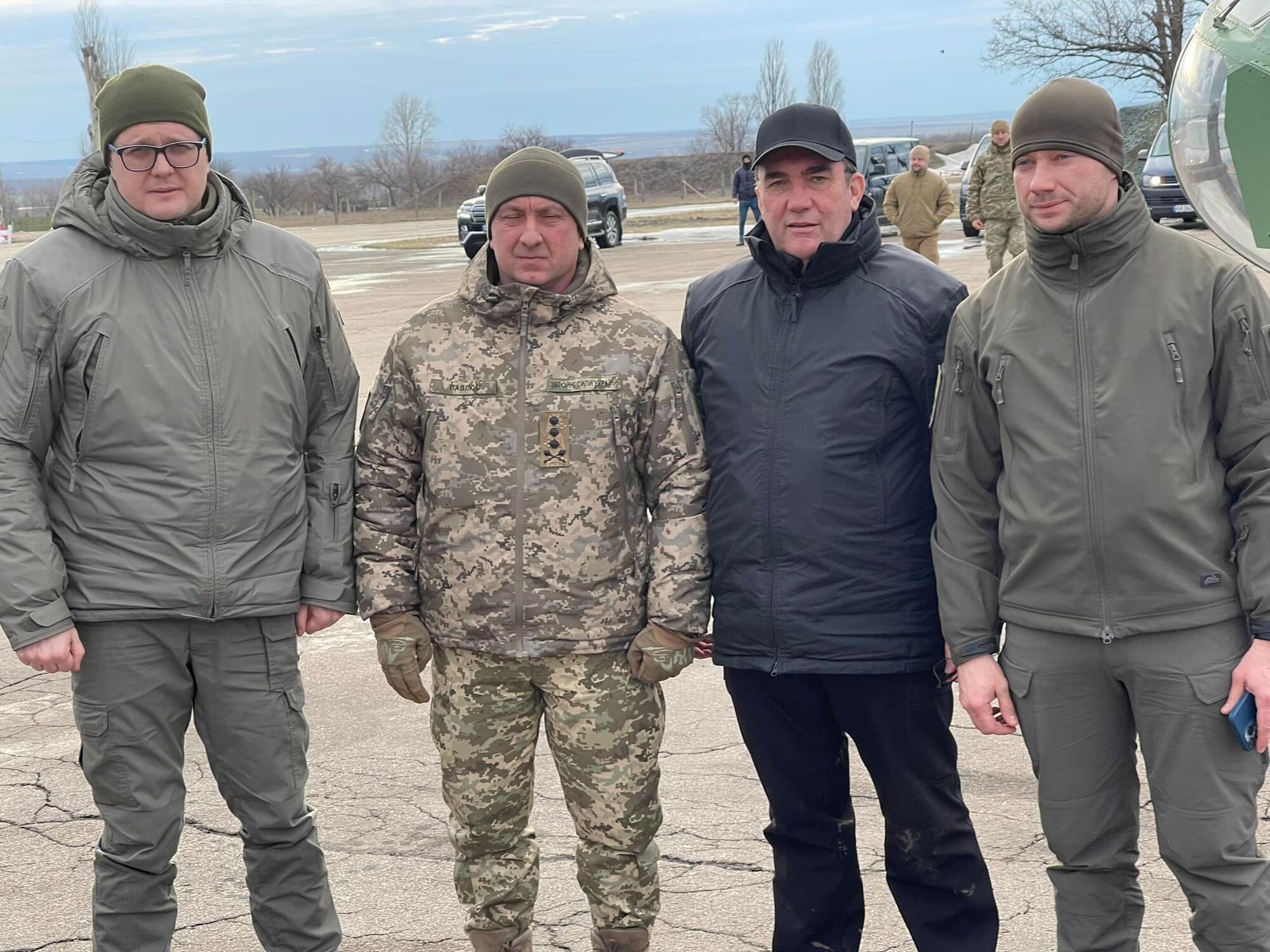 Данилов и Баканов вместе с украинскими защитниками