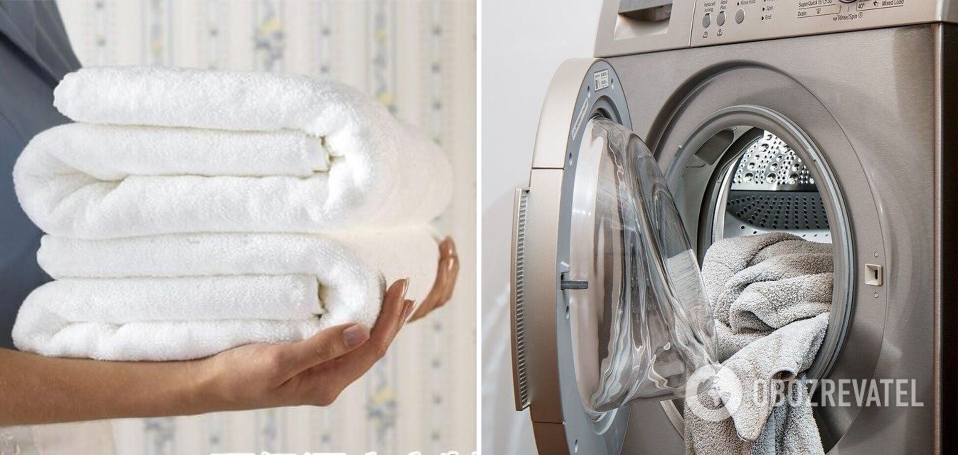 Какой продукт поможет отбелить полотенца
