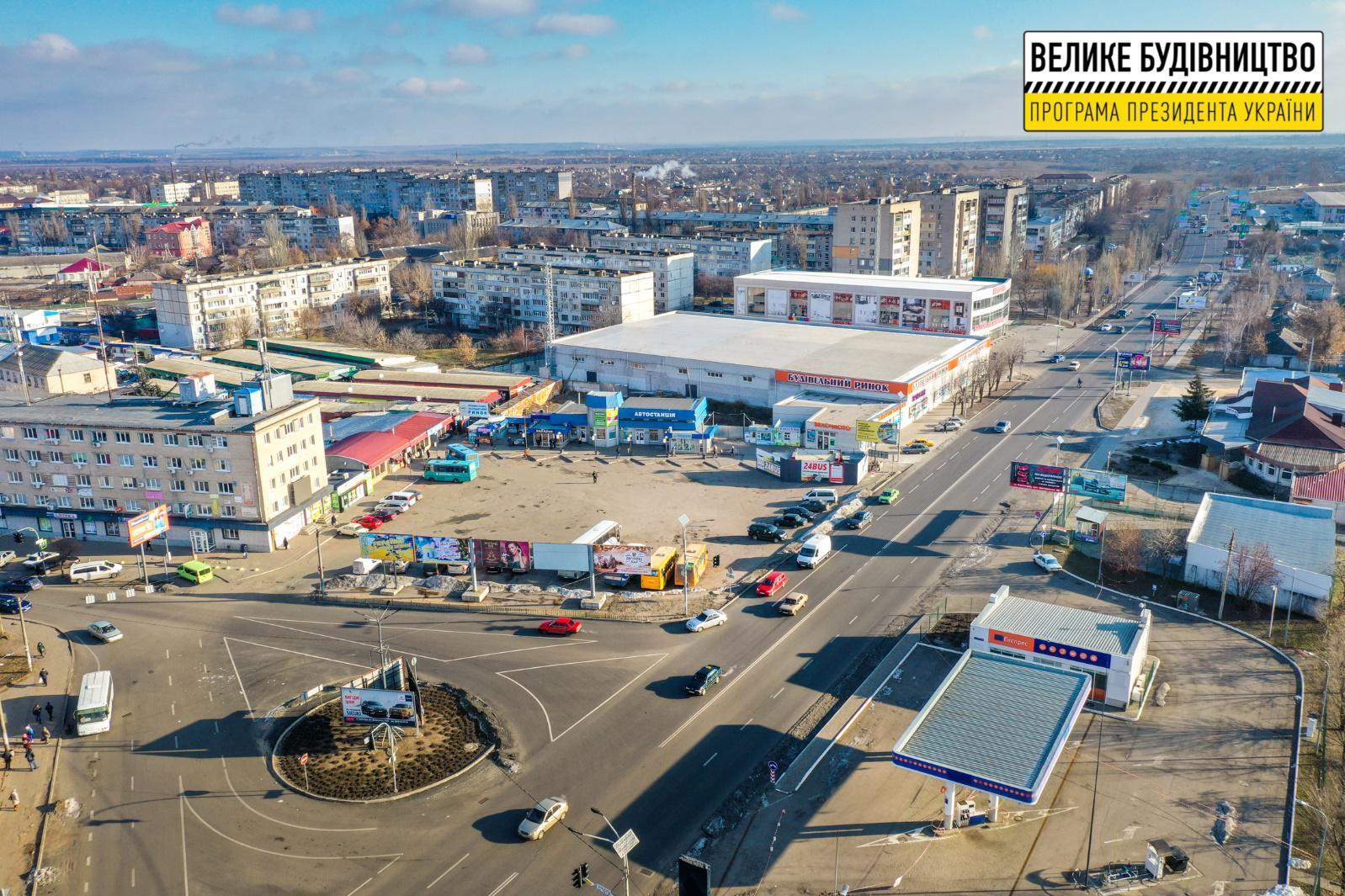 Відновлена вулиця Дніпровська в Павлограді