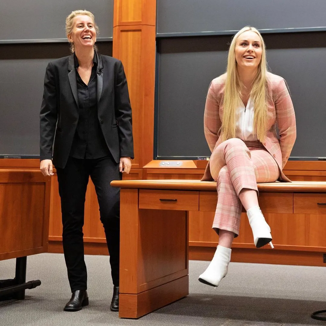 Ліндсі Вонн у Гарварді.