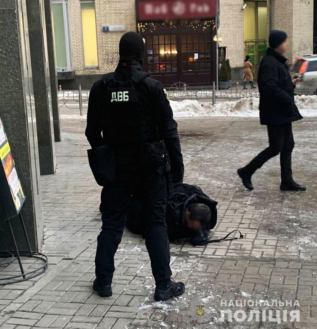 Мужчину задержали "на горячем"