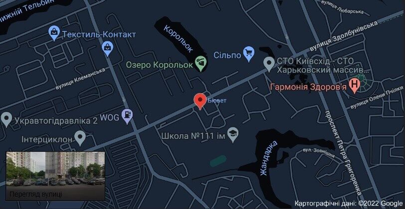 Преступление произошло в Дарницком районе Киева на ул. Здолбуновской
