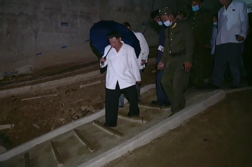 Северокорейский лидер предстал в фильме очень исхудавшим.