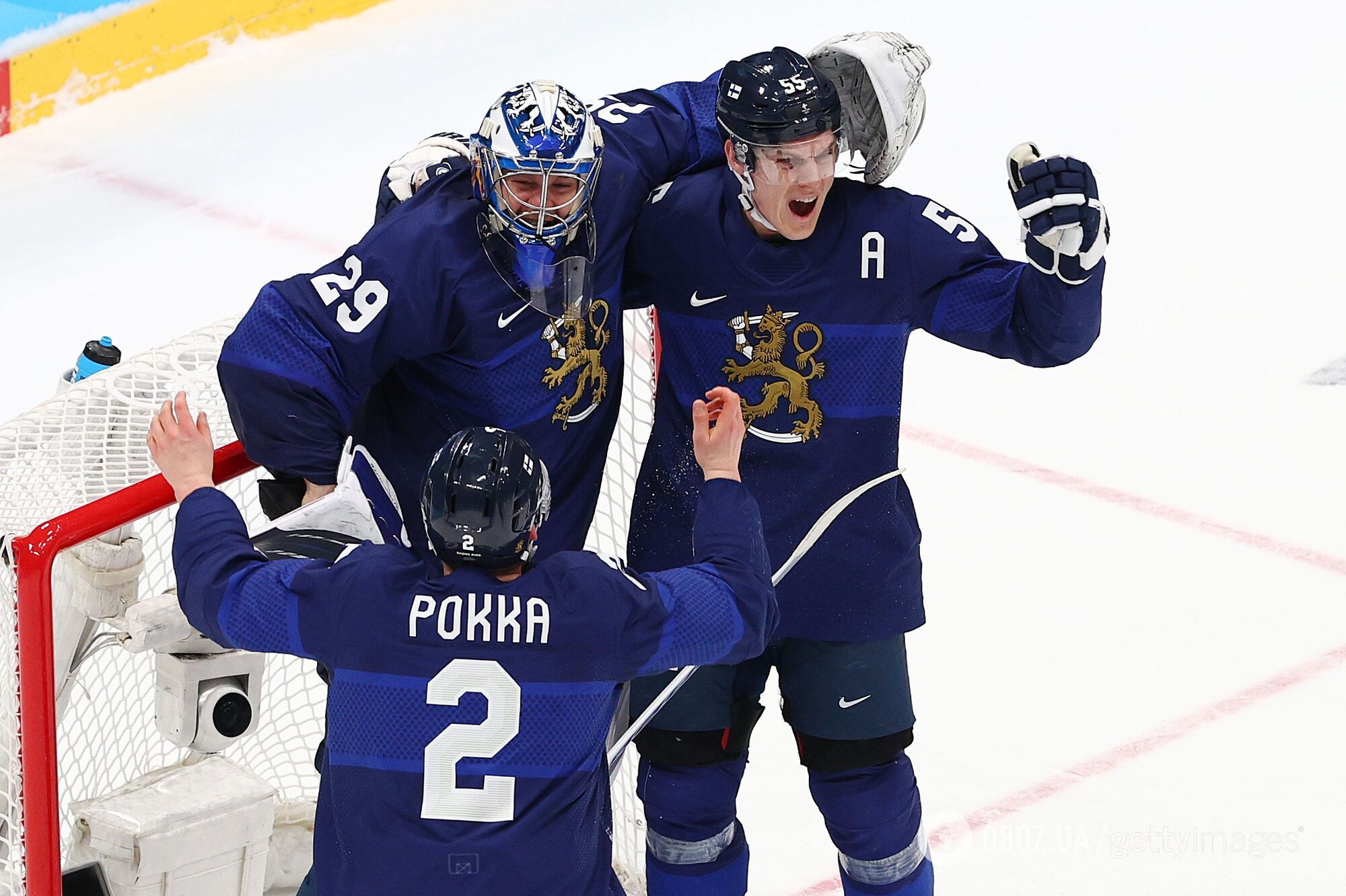 Фінські хокеїсти обіграли росіян.