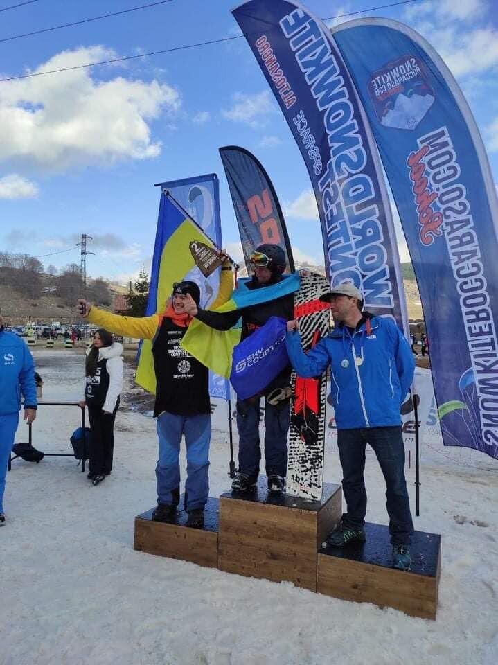 Украинцы взяли золото и серебро в дисциплине сноуборд