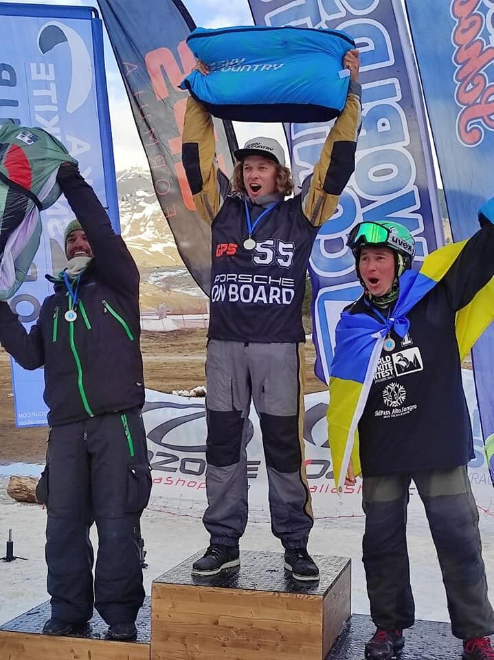 В мужской лыжной дисциплине первые четыре места завоевали украинские спортсмены
