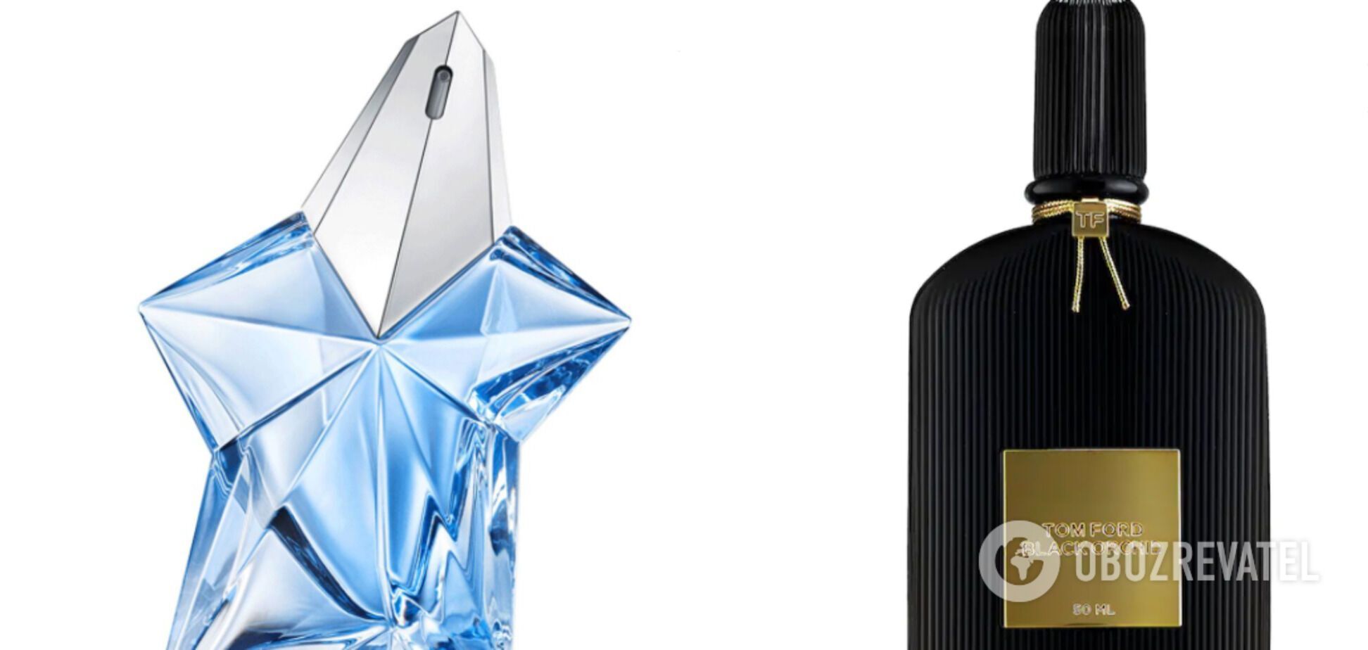 Angel Natural Refillable Spray та Black Orchid Eau de Parfum