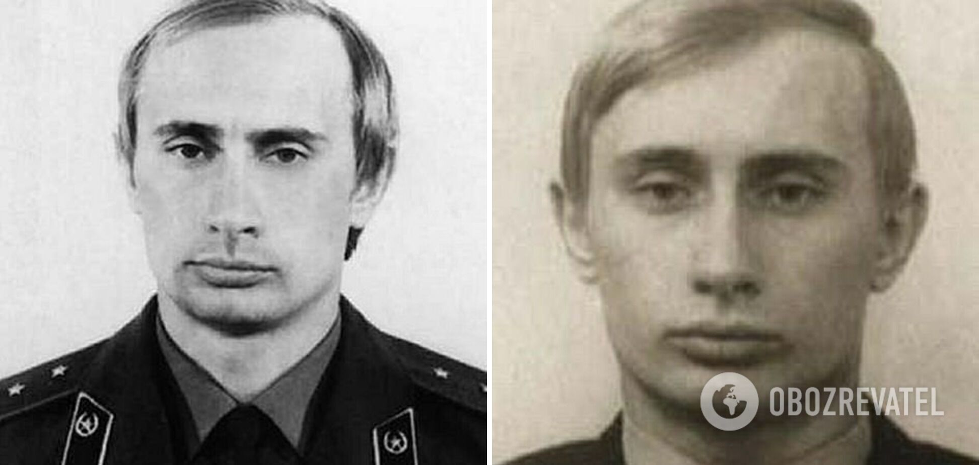 Як виглядав Путін під час служби в КДБ.