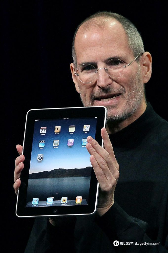 Первый iPad был создан в 2010 году.