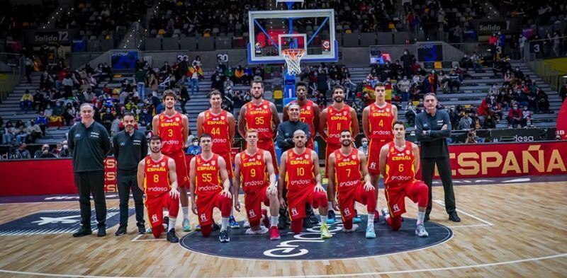 Збірна Іспанії з баскетболу.