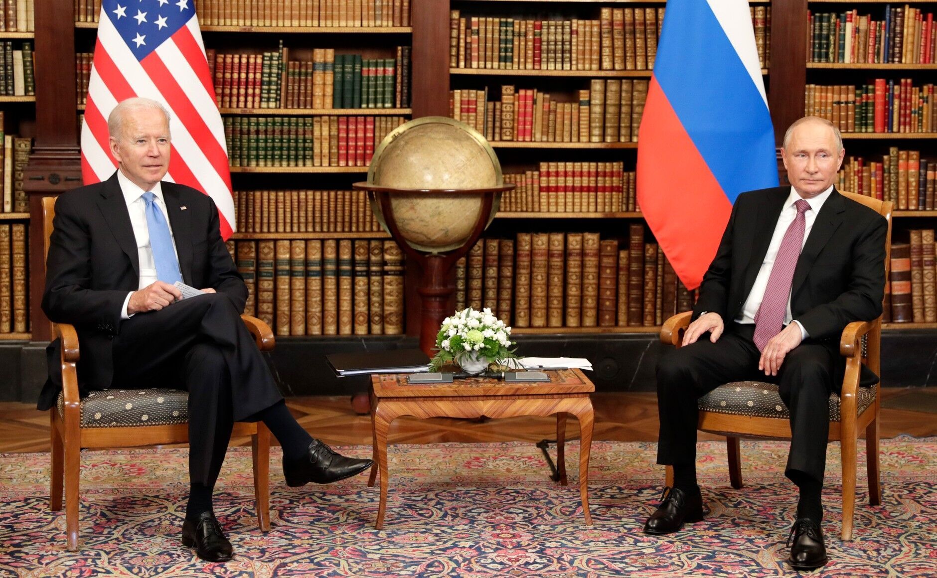 Зустріч Путіна та Байдена