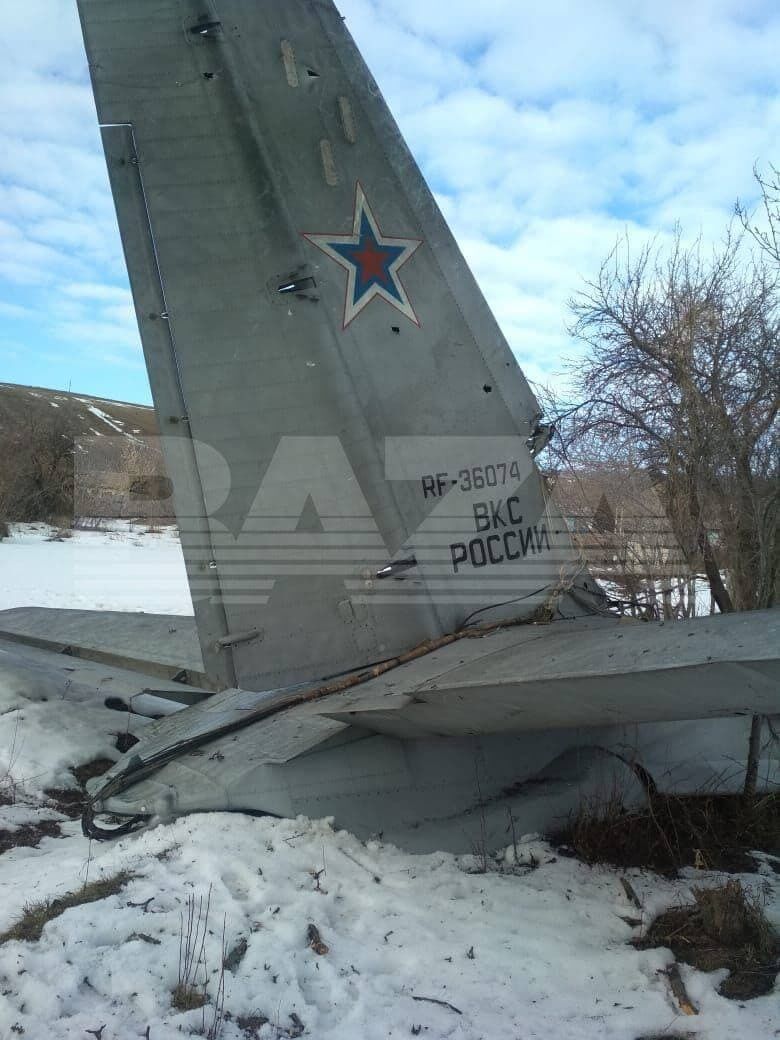 Российский военный Ан-26 разбился под Воронежем, экипаж погиб