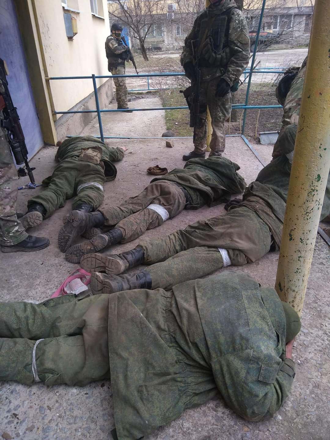 Пленные военные из РФ