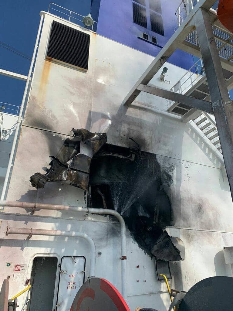 Российские оккупанты обстреляли молдовский корабль