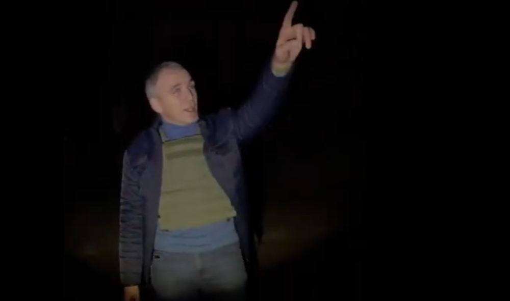 Олександр Сенкевич записав відео із центру Миколаєва.