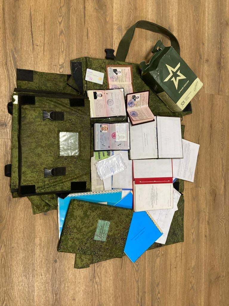 Захваченные документы оккупантов