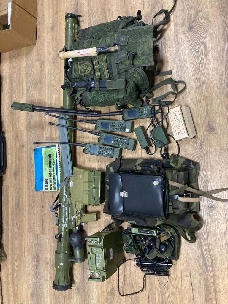 Захваченные документы оккупантов