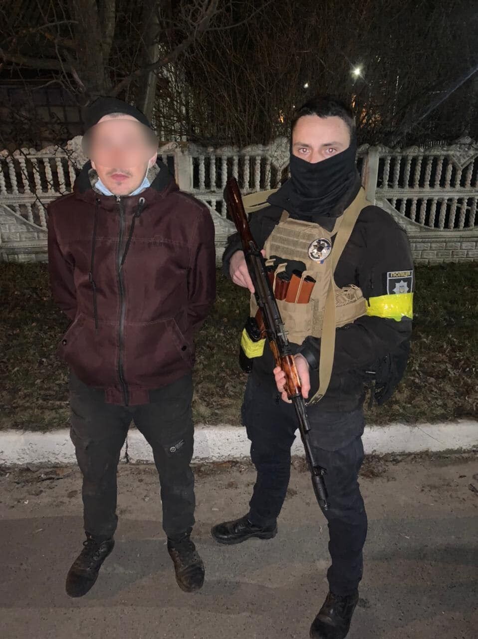 Под Киевом задержали двух мужчин: могут быть причастны к мародерству. Фото
