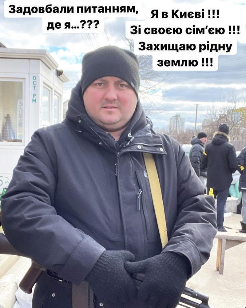 Юрій Ткач захищає Київ
