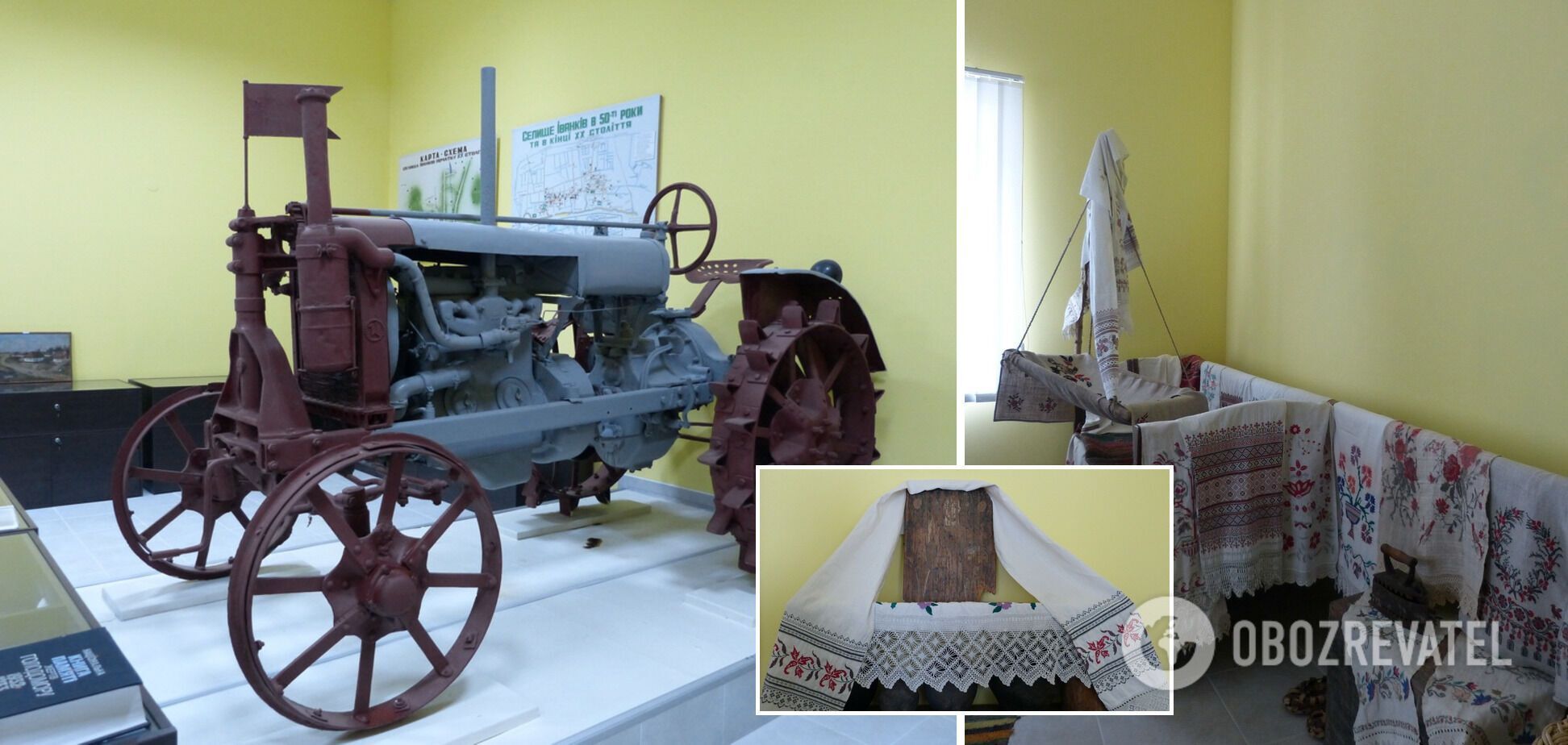 Культурні цінності, які зберігалися в Іванківському історико-краєзнавчому музеї