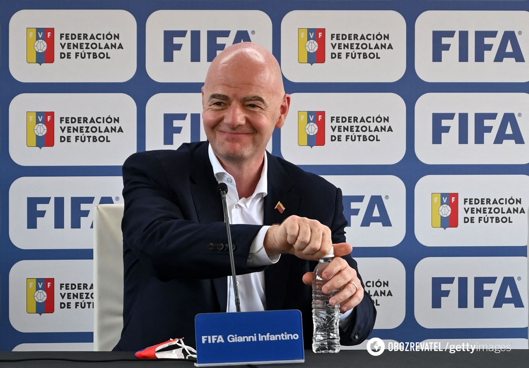 Prezydent FIFA Gianni Infantino