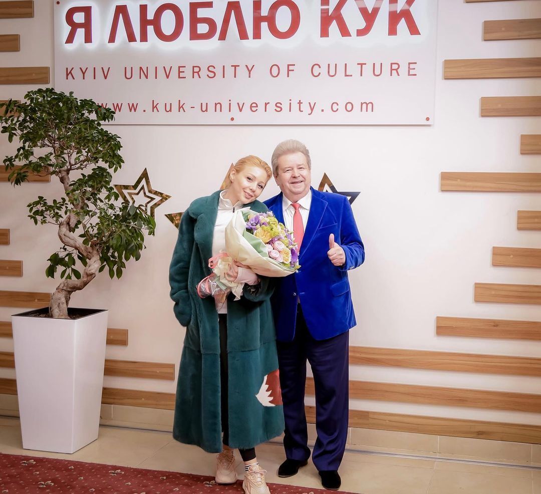 Тіна Кароль стала завідувачкою кафедри в університеті Поплавського.