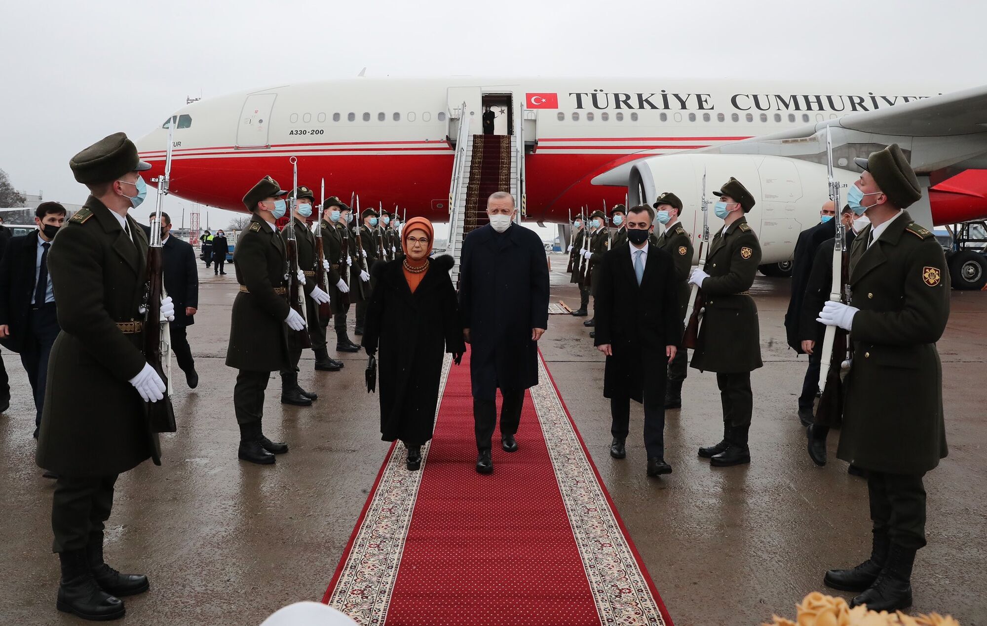 Ердоган прибув з візитом до України