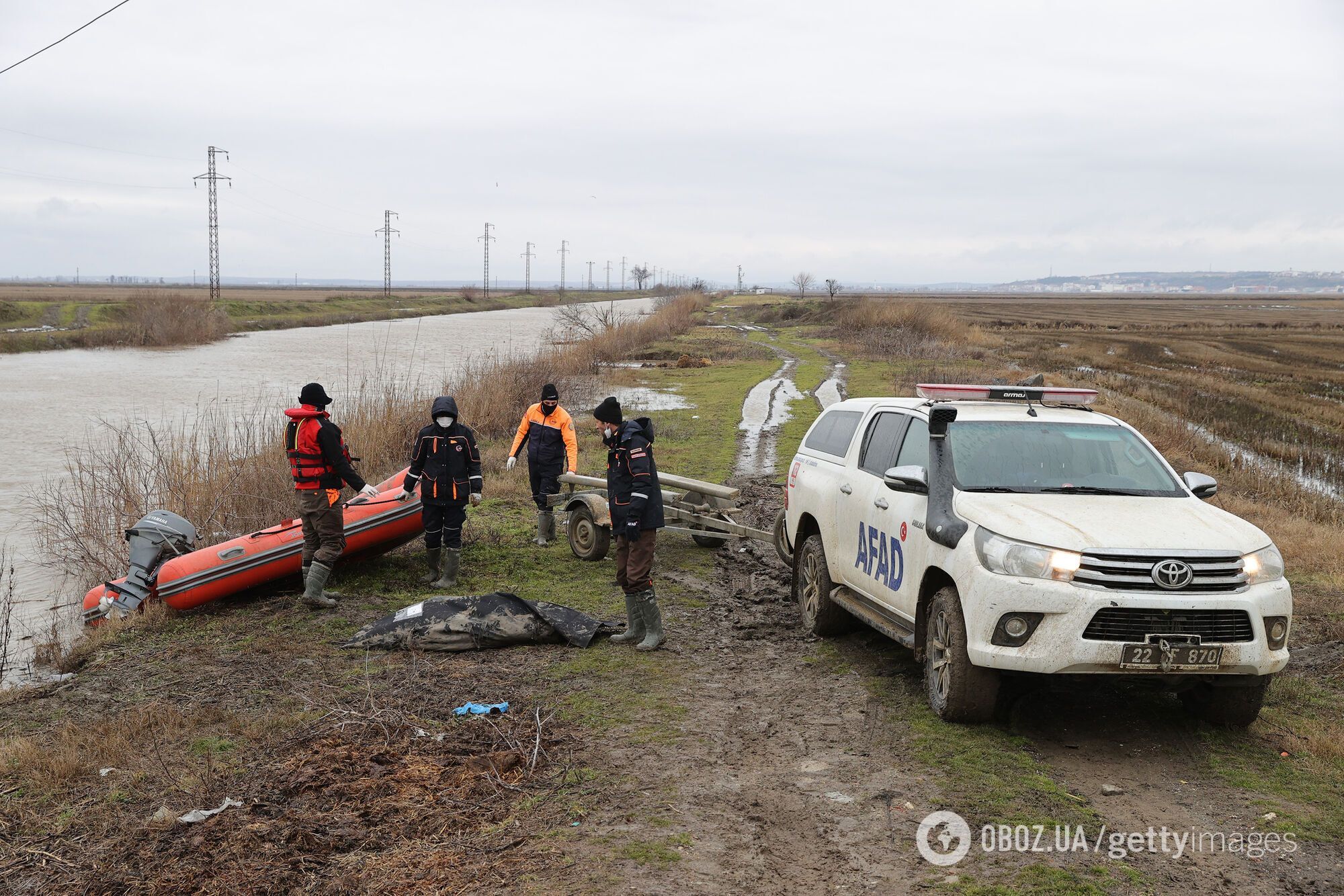 Мигранты могли замерзнуть насмерть