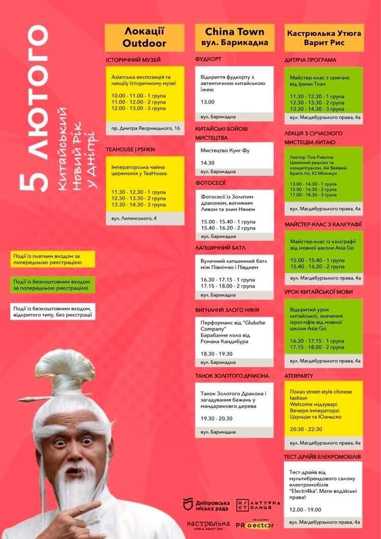 Программа мероприятий