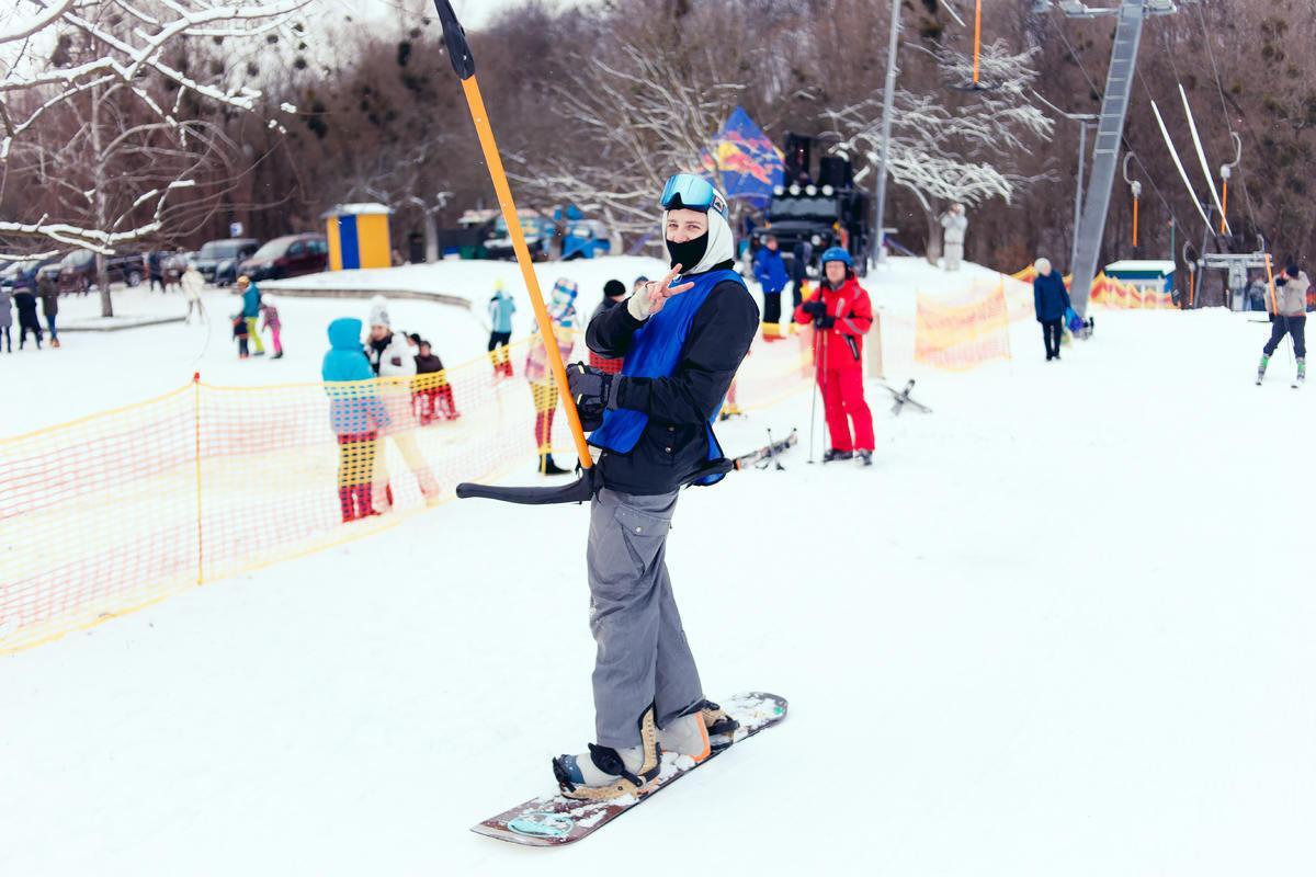 Комплекс в Голосеевском парке имеет самую длинную трассу в Киеве.