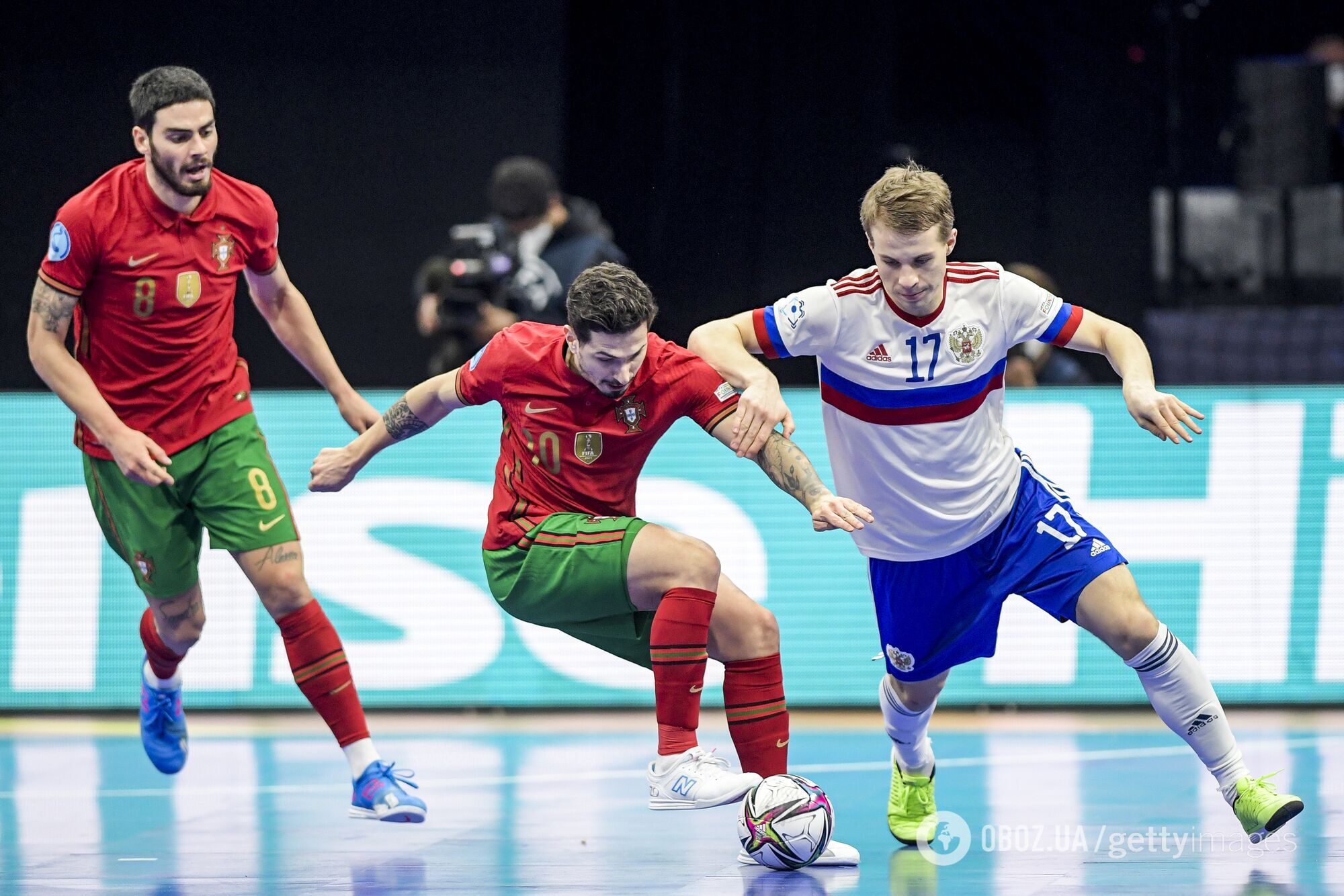 Португалія відігралася з 0:2 у фіналі з Росією та виграла чемпіонат Європи з футзалу-2022